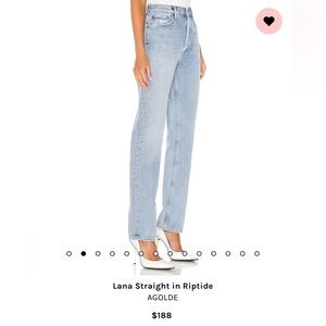 Agolde Alana Straight Leg Jeans